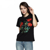 Black Flora T-Shirt