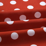 Red White Polka Dress