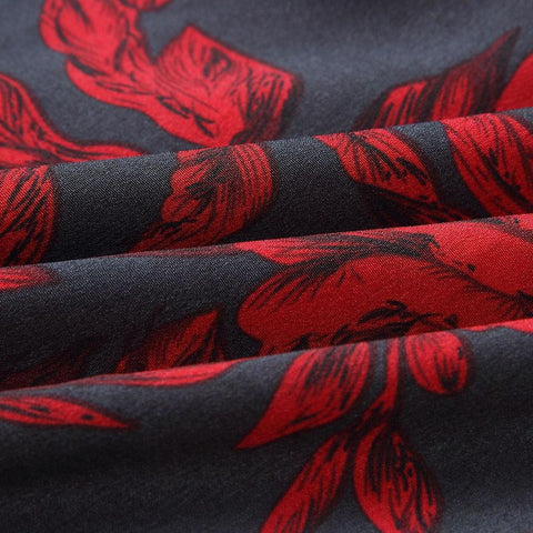 Floral Ruffle Mini Dress