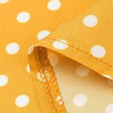 Yellow Polka Sundress